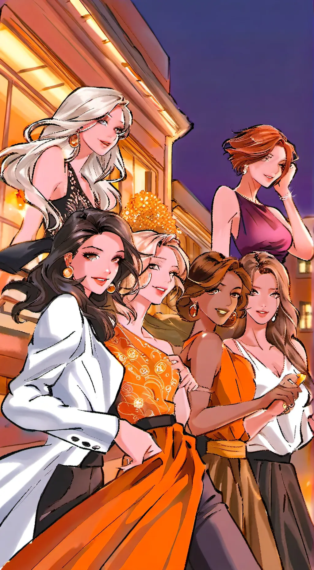 ai character: tiny girls background