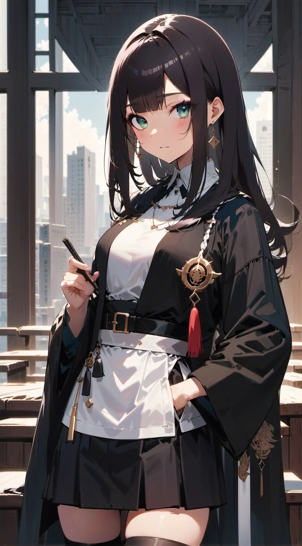 ai character: cara background