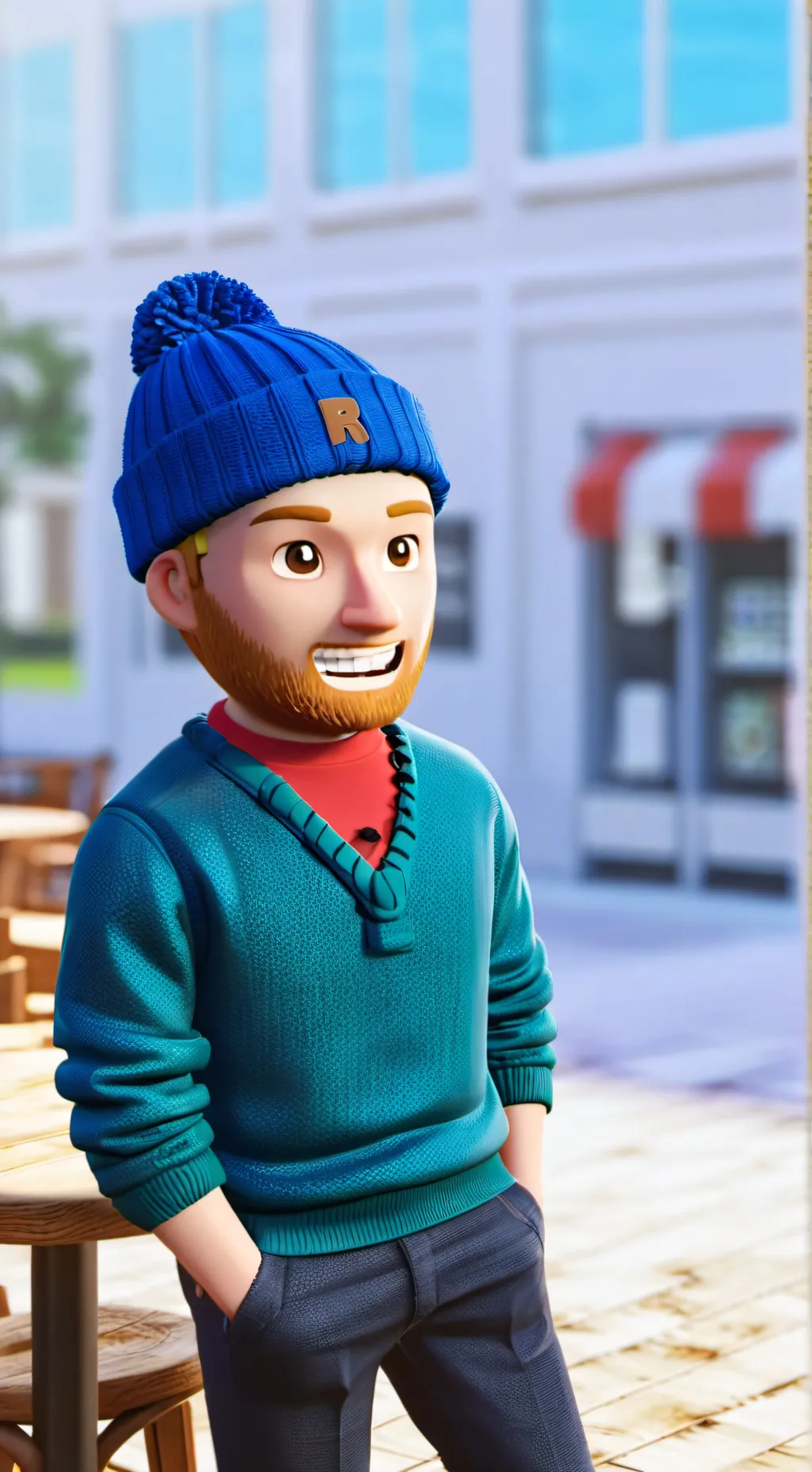 ai character: freaky eliot  background