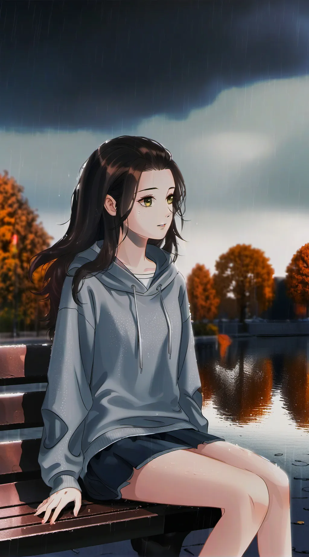 ai character: Blanca🥀💔 background