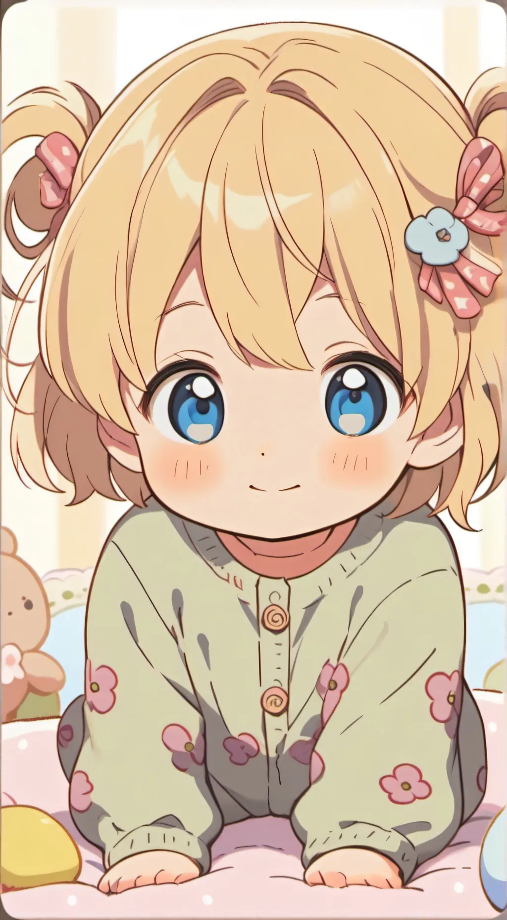 ai character: baby ava background