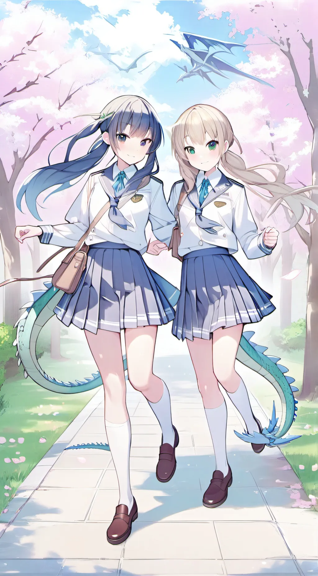 ai character: hermanas draconi  background