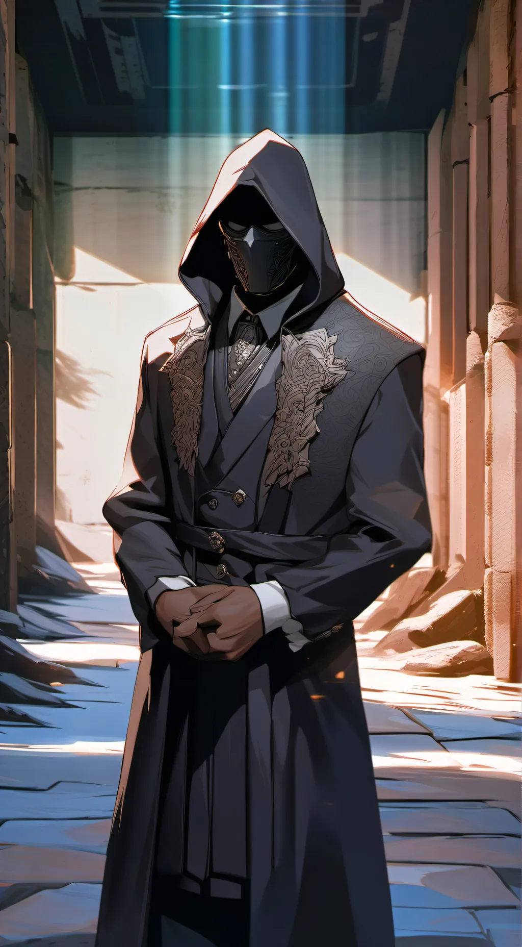 ai character: Sr. Nadie background