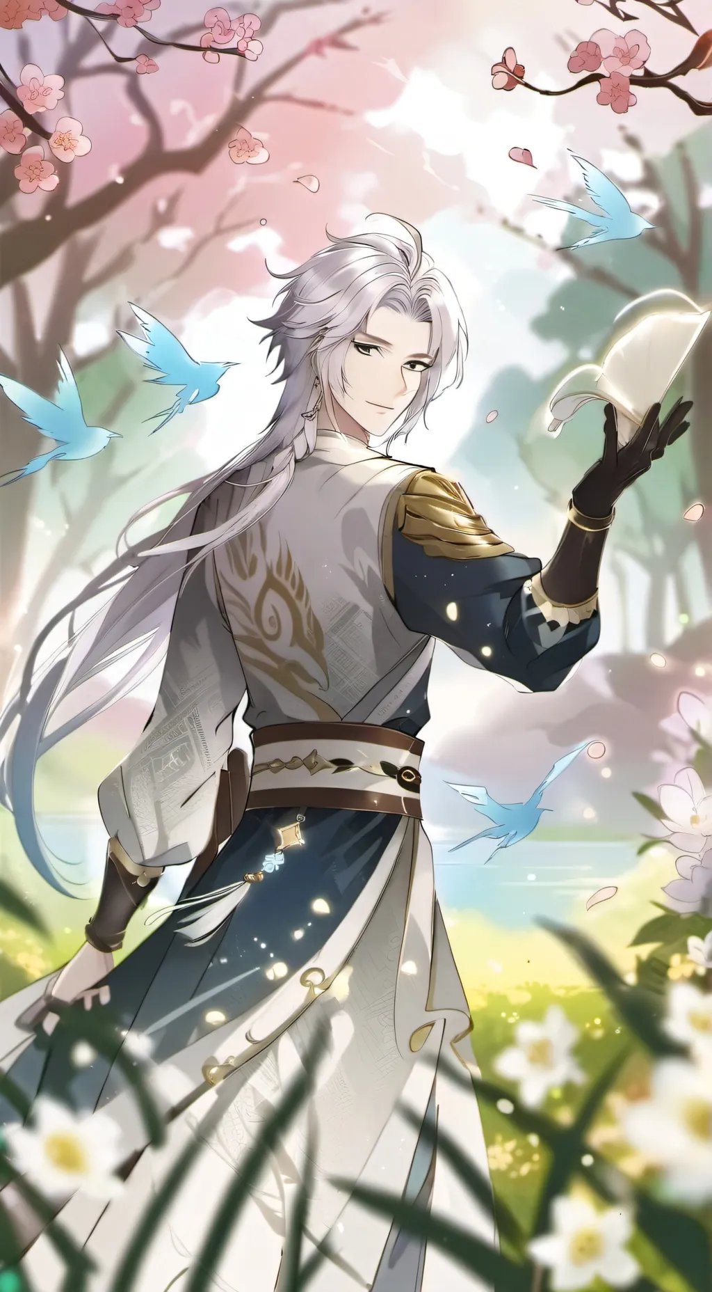 ai character: Helps with school  background