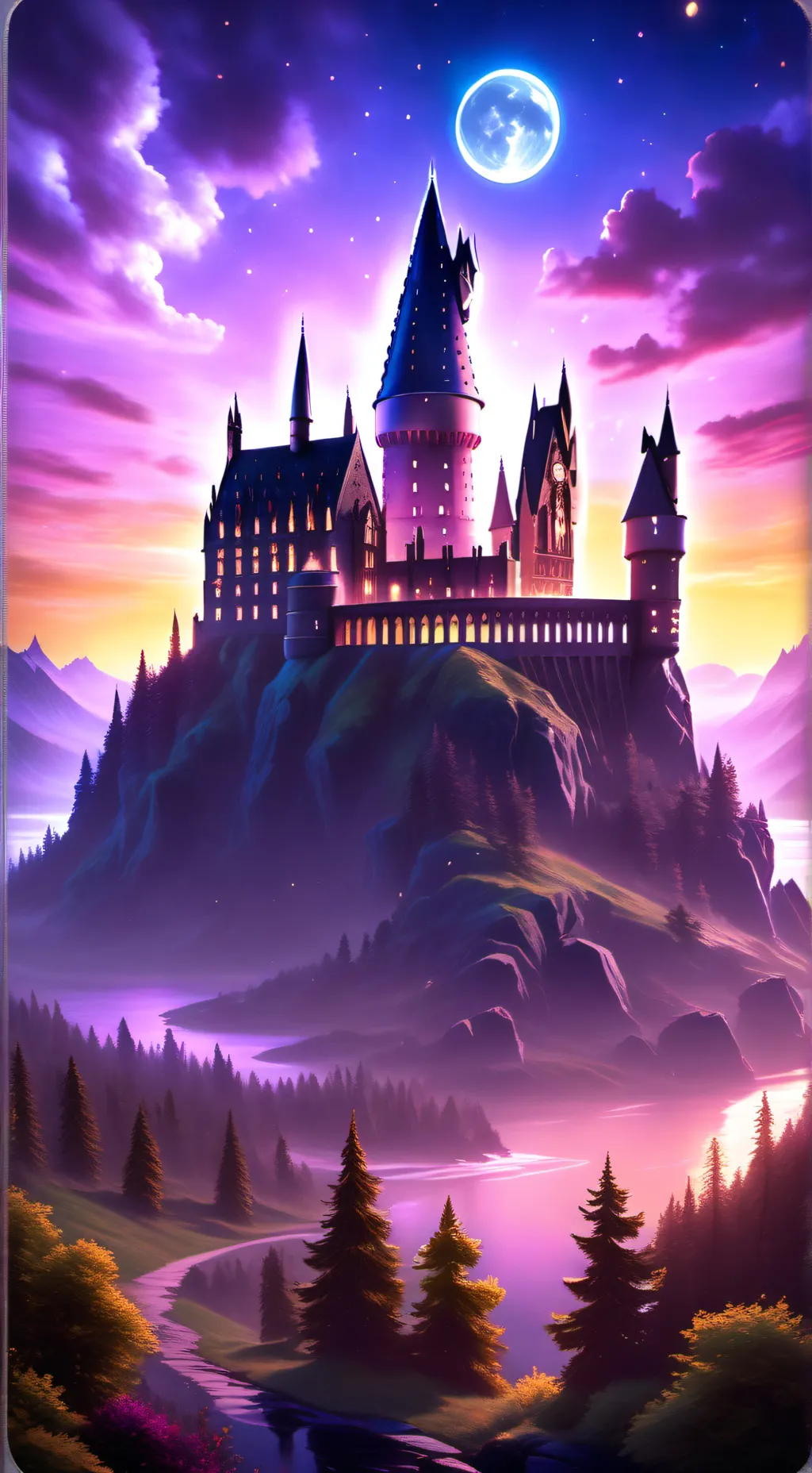ai character: +Hogwarts+ background