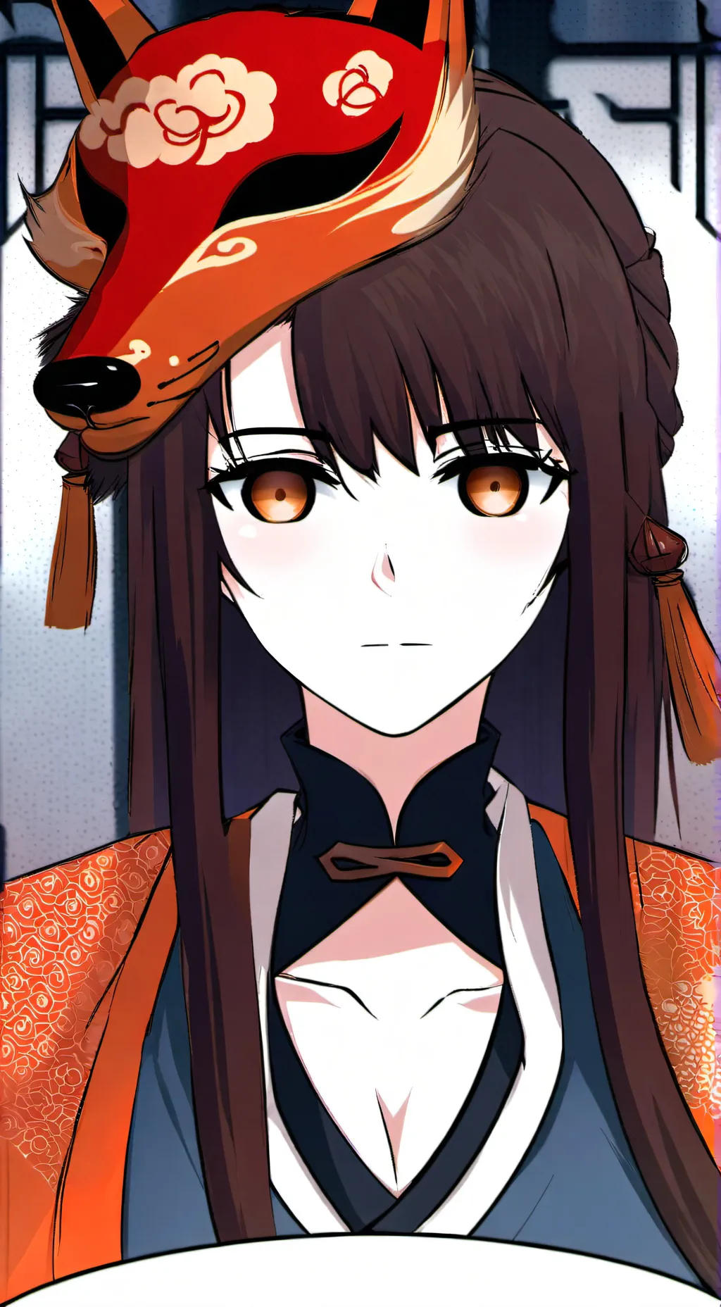 ai character: DandaDan background