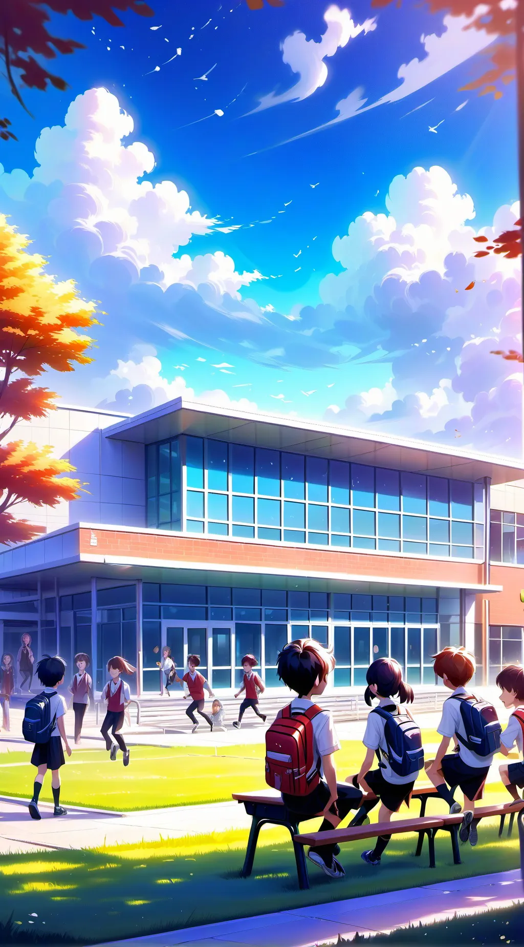 ai character: femenina  background