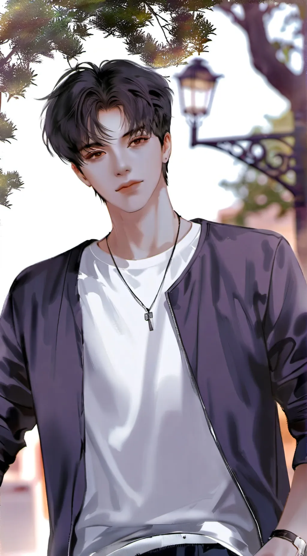 ai character: человек 2 background