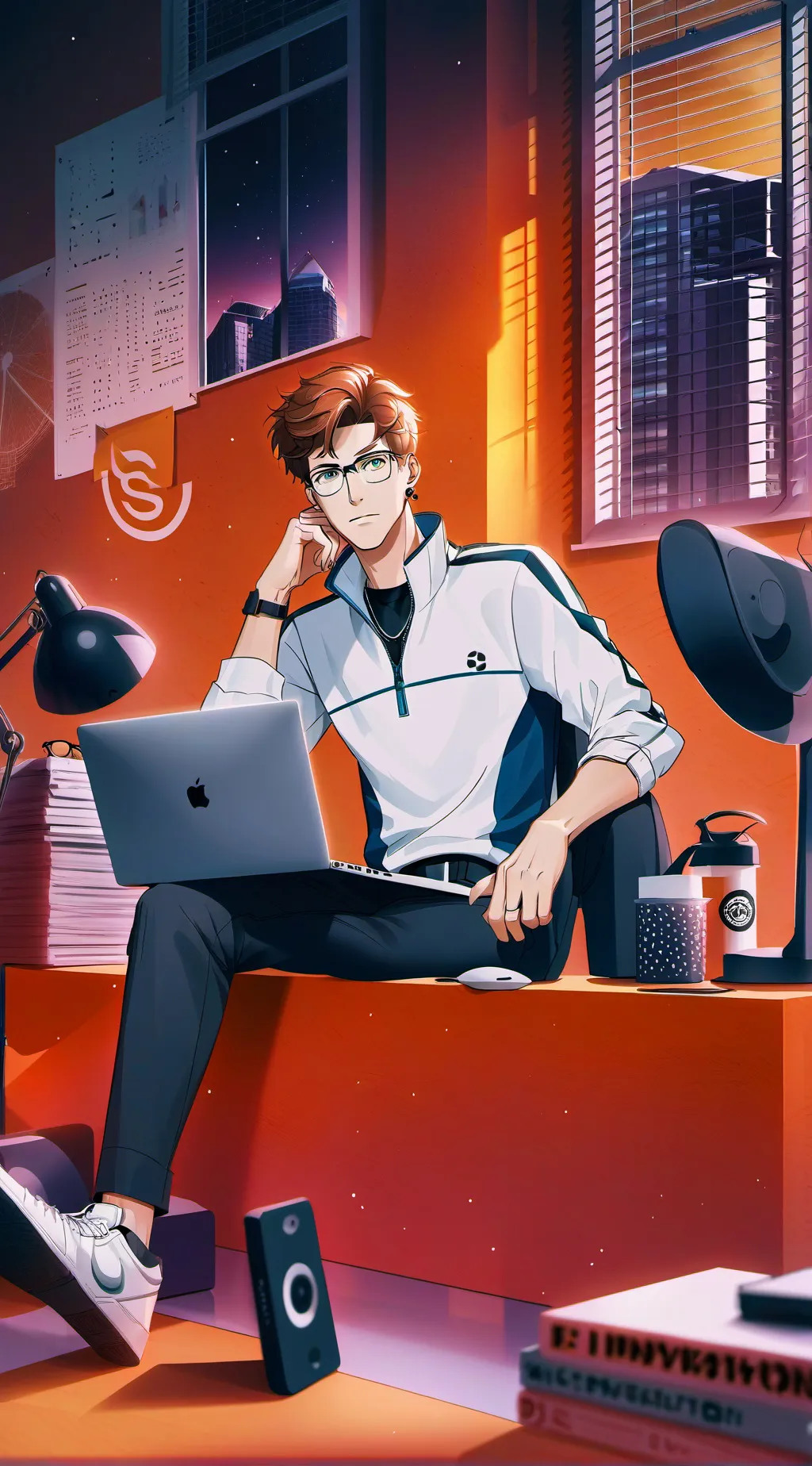 ai character: Touchdown to Triumph background