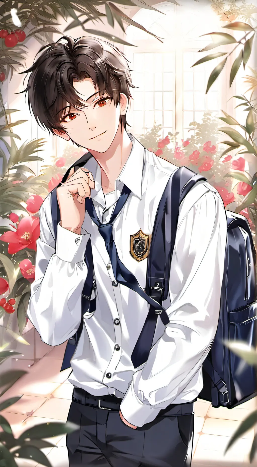 ai character: Rei background