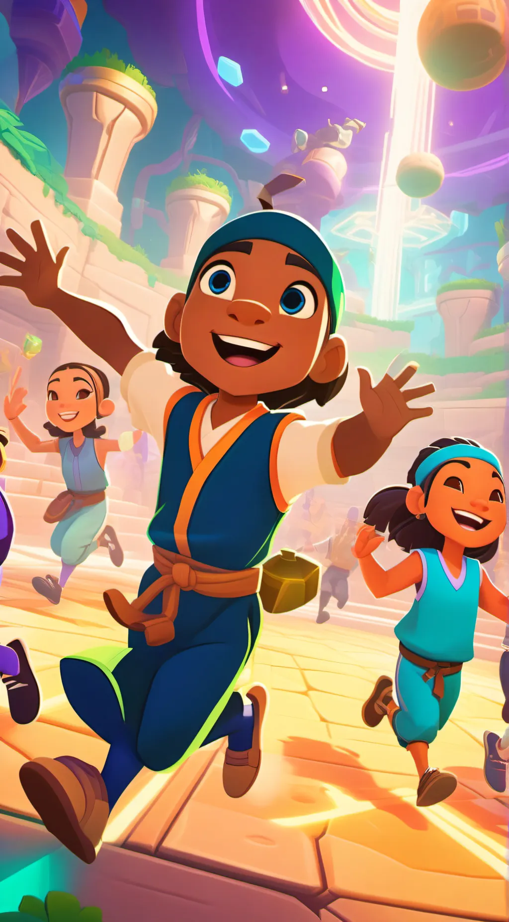 ai character: Game. background