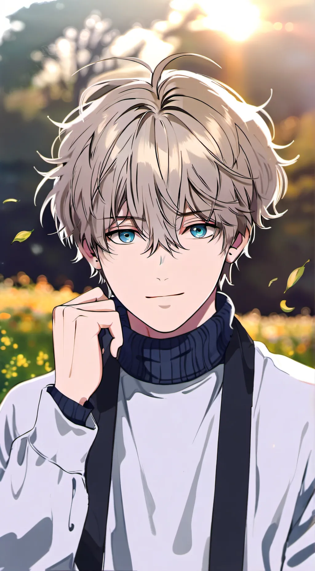 ai character: Oliver  background