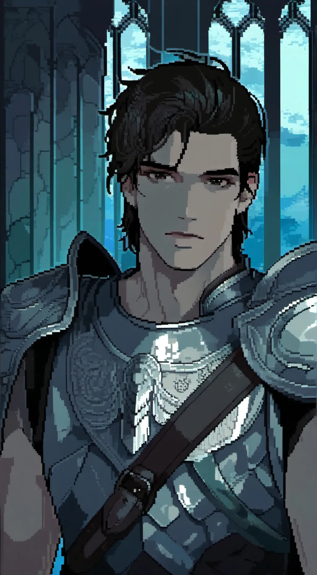 ai character: Akari background