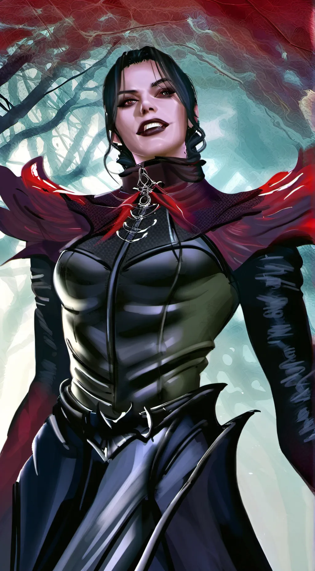 ai character: Selene background