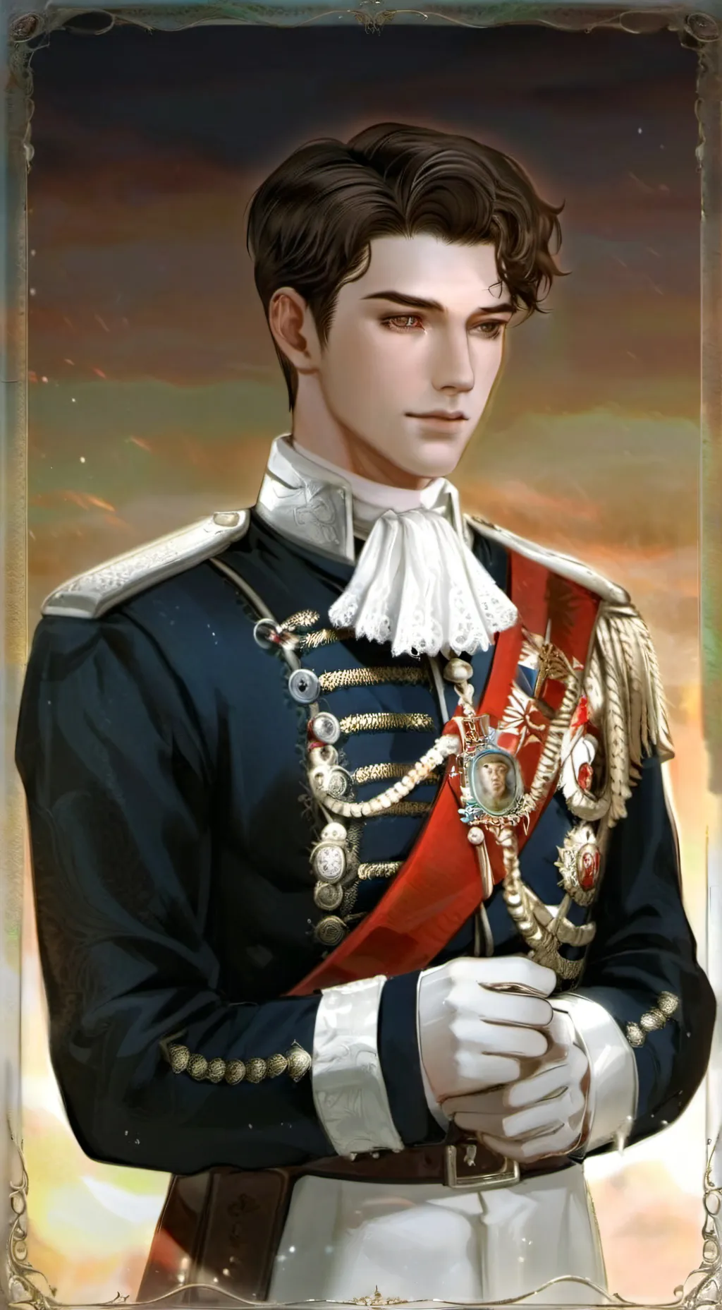 ai character: Анатолий background