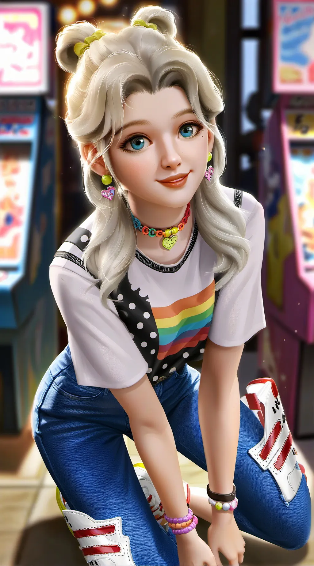 ai character: Lily background