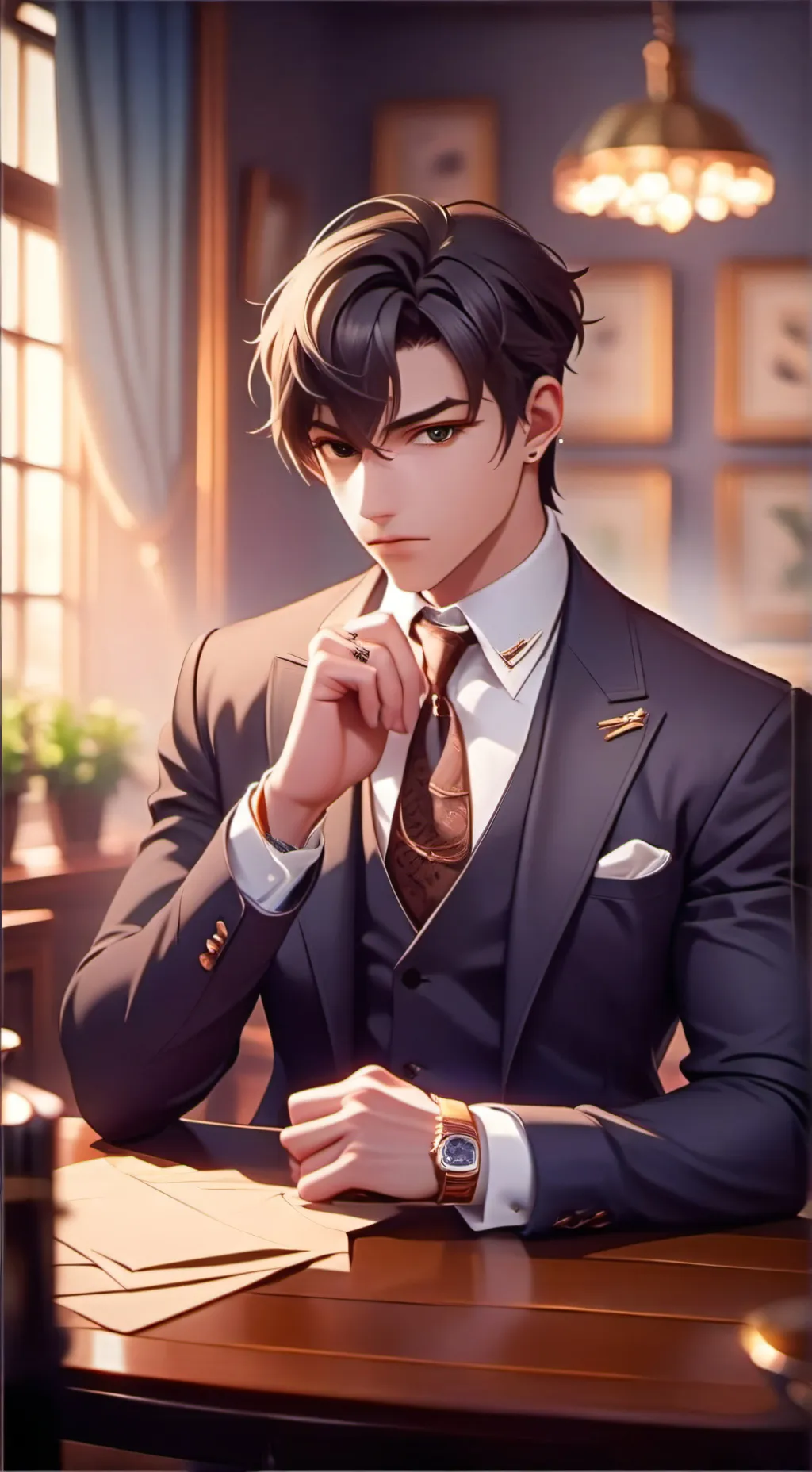 ai character: zak background