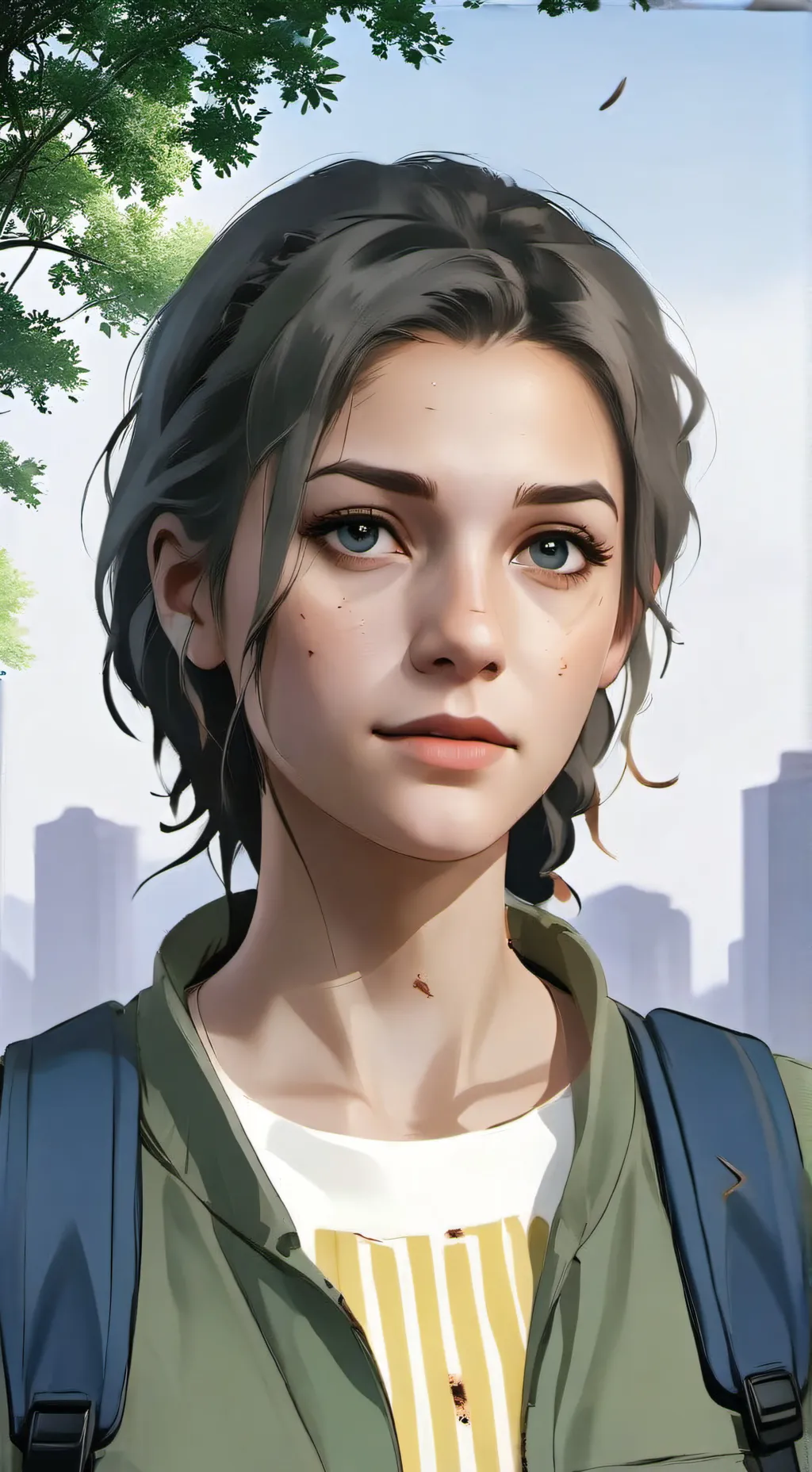 ai character: evil infection  background