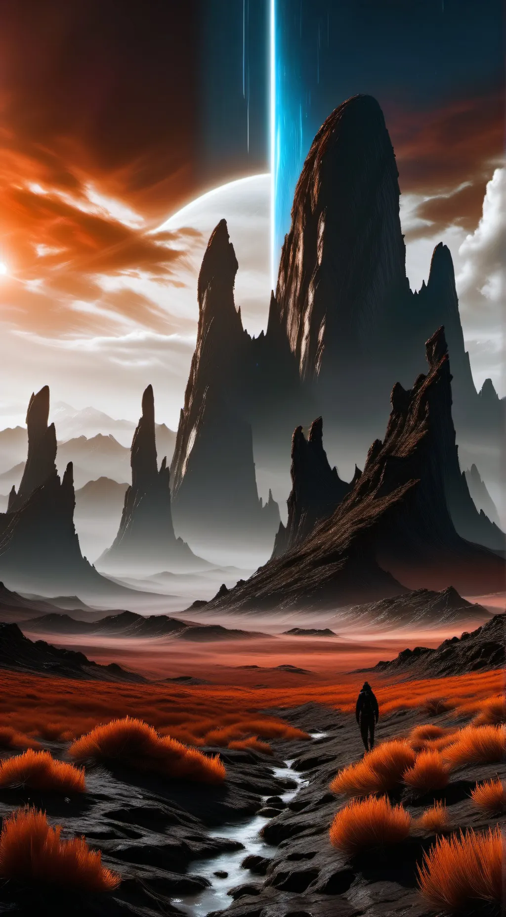 ai character: Cazadores de Sombr background