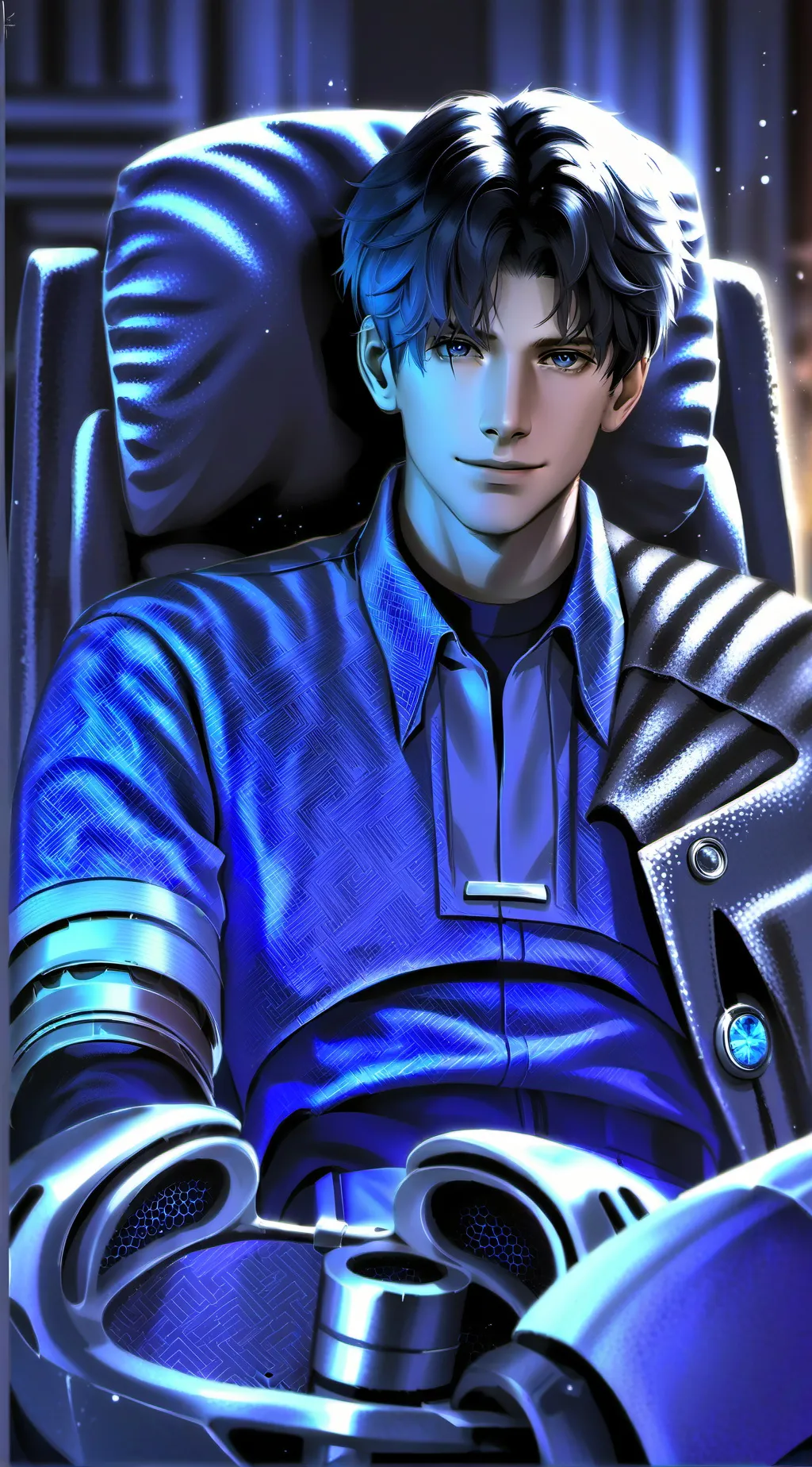 ai character: Evan background