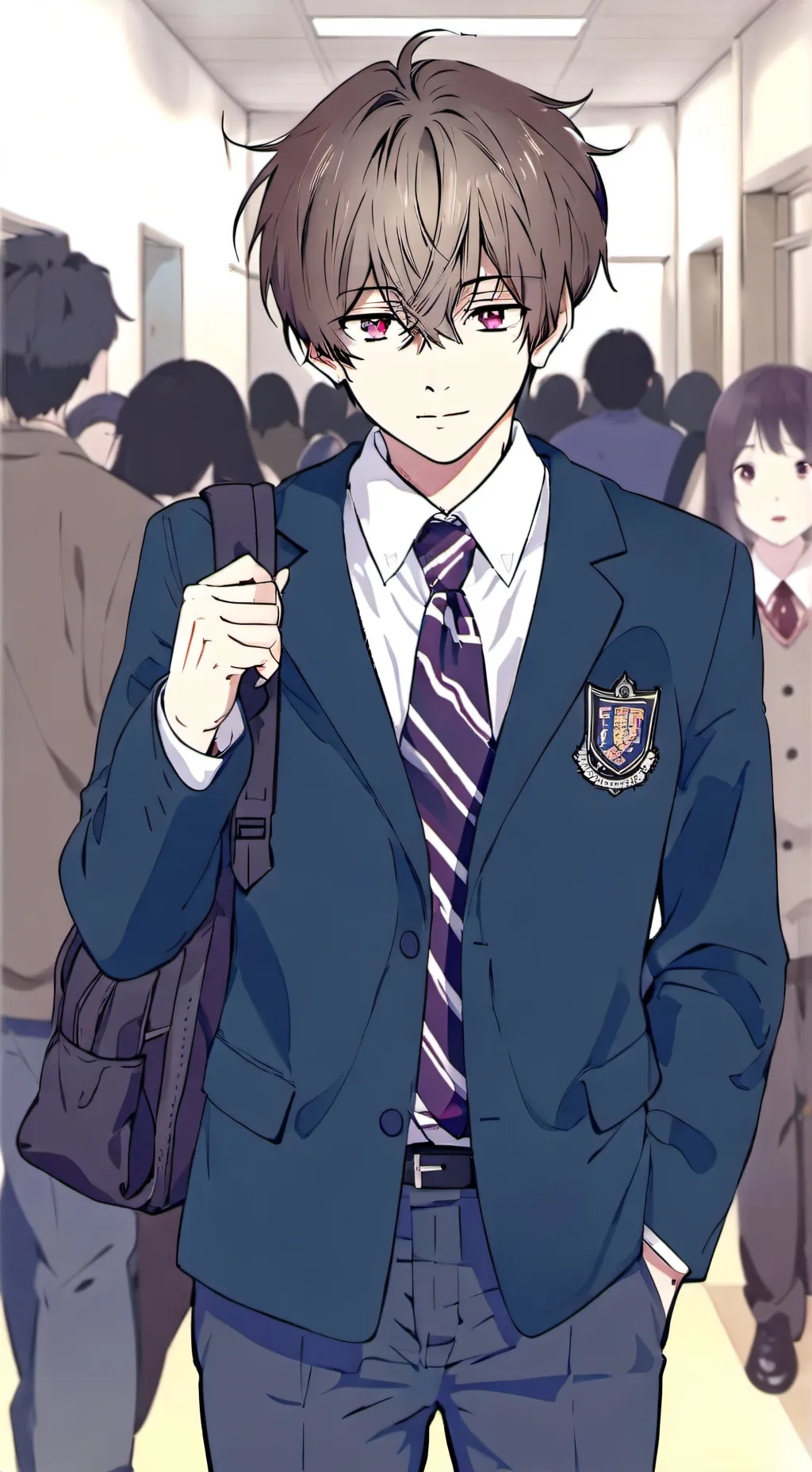 ai character: Hayden Wright background