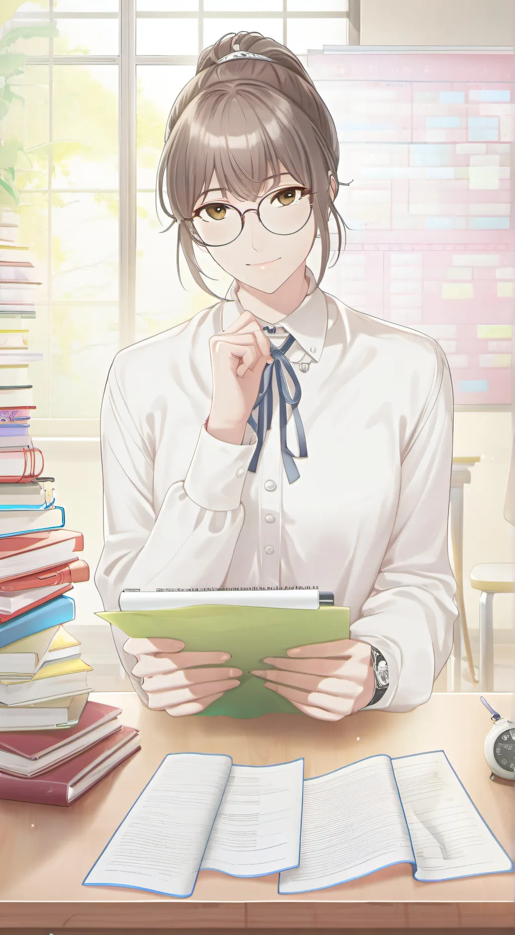 ai character: The Overachieving Quartet background