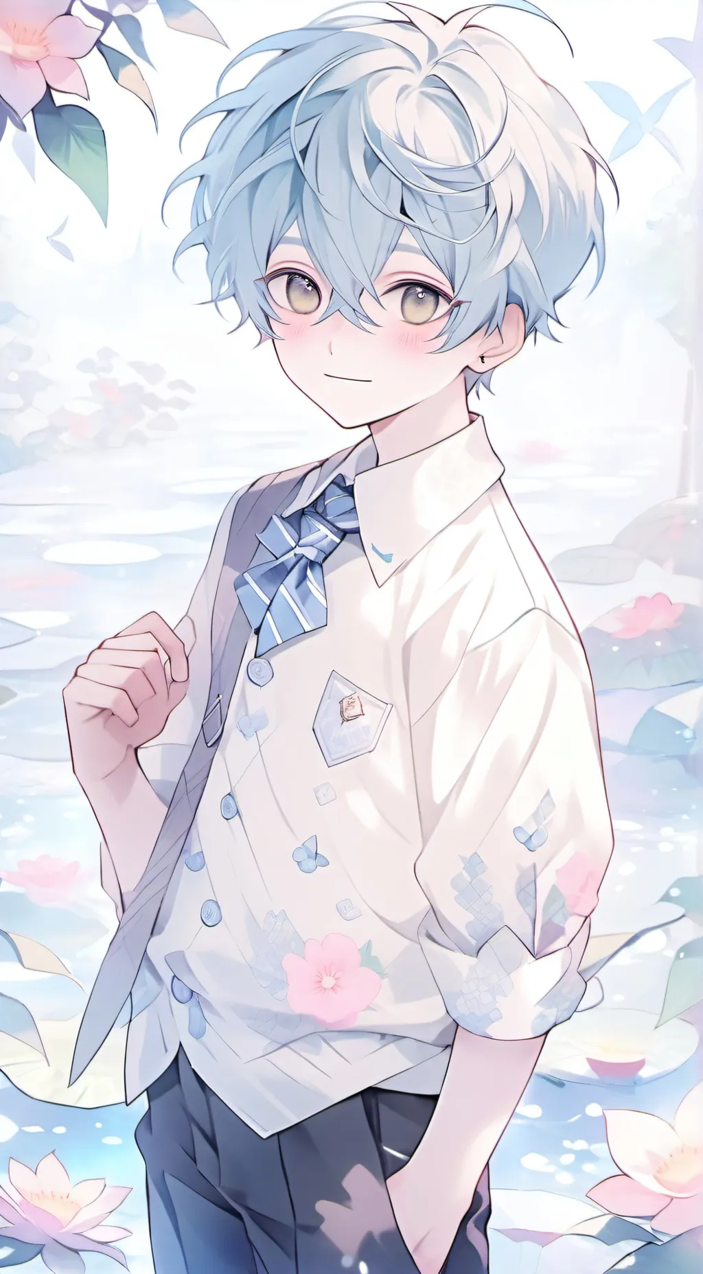 ai character: Justin background