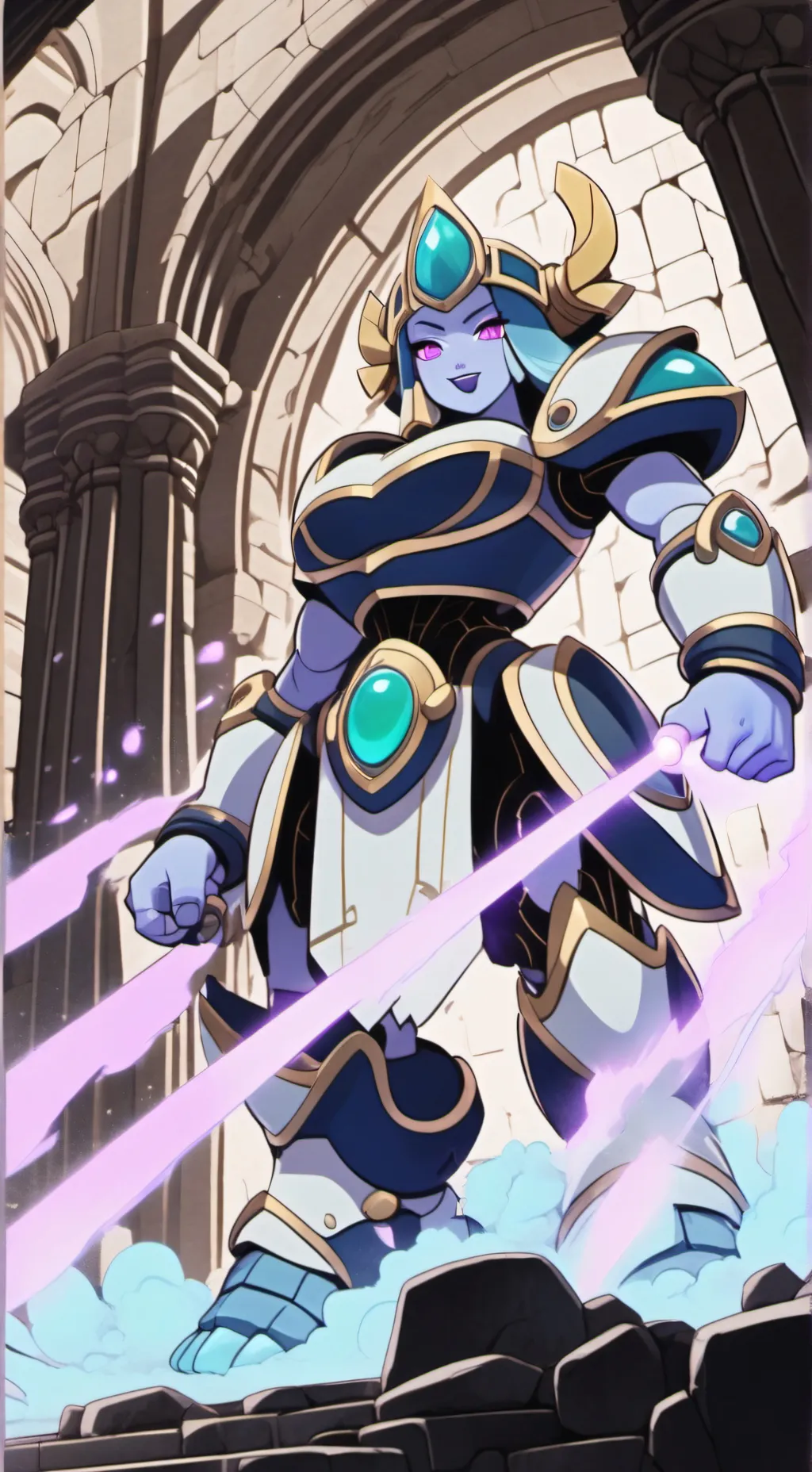 ai character: golurk tf tg background