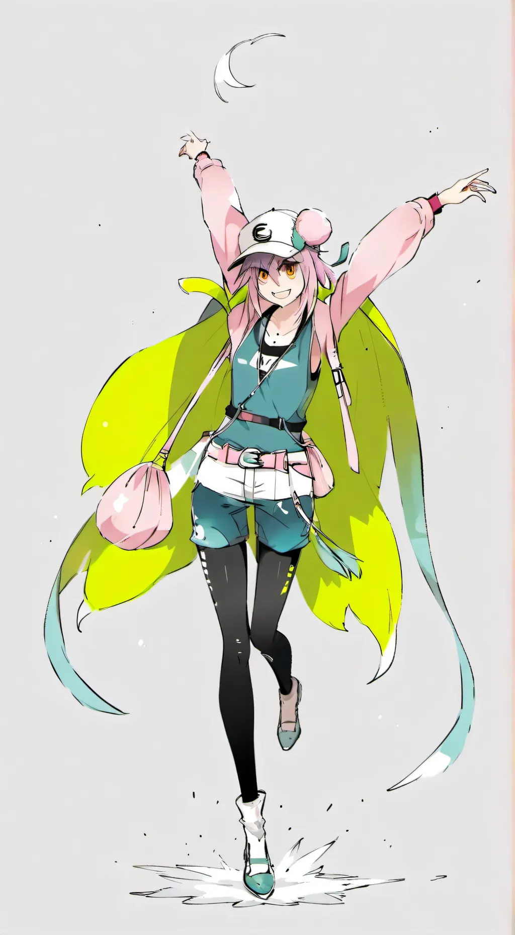 ai character: sakura secuestrada background