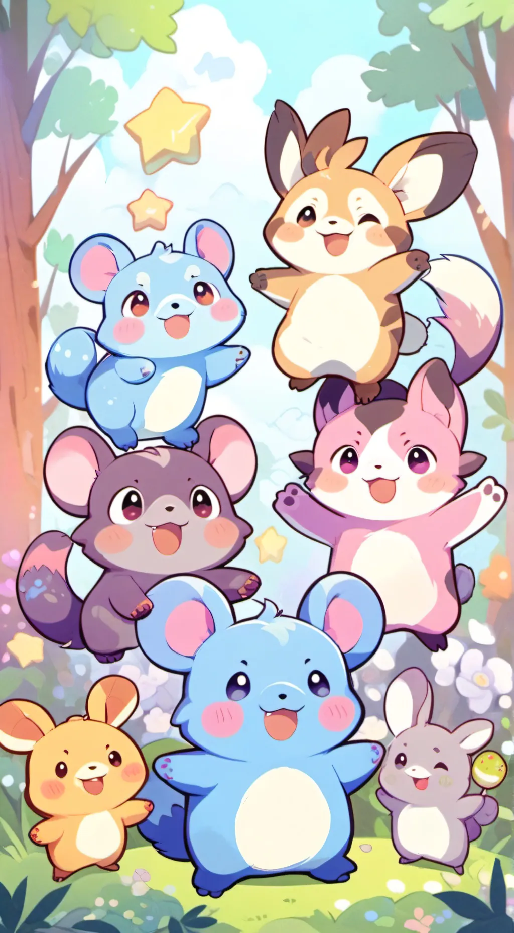 ai character: craftycorn wet bed background