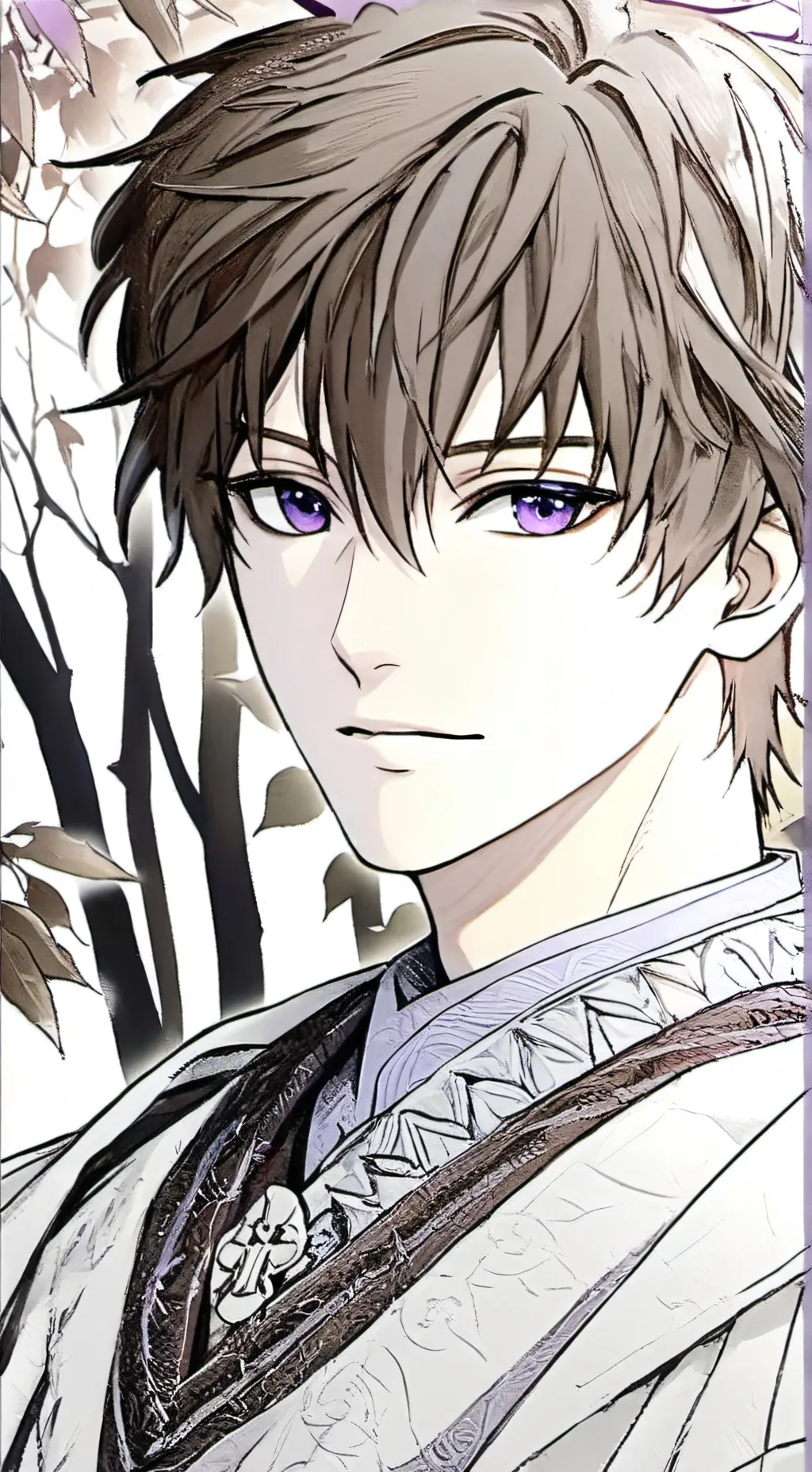 ai character: Aaron  background