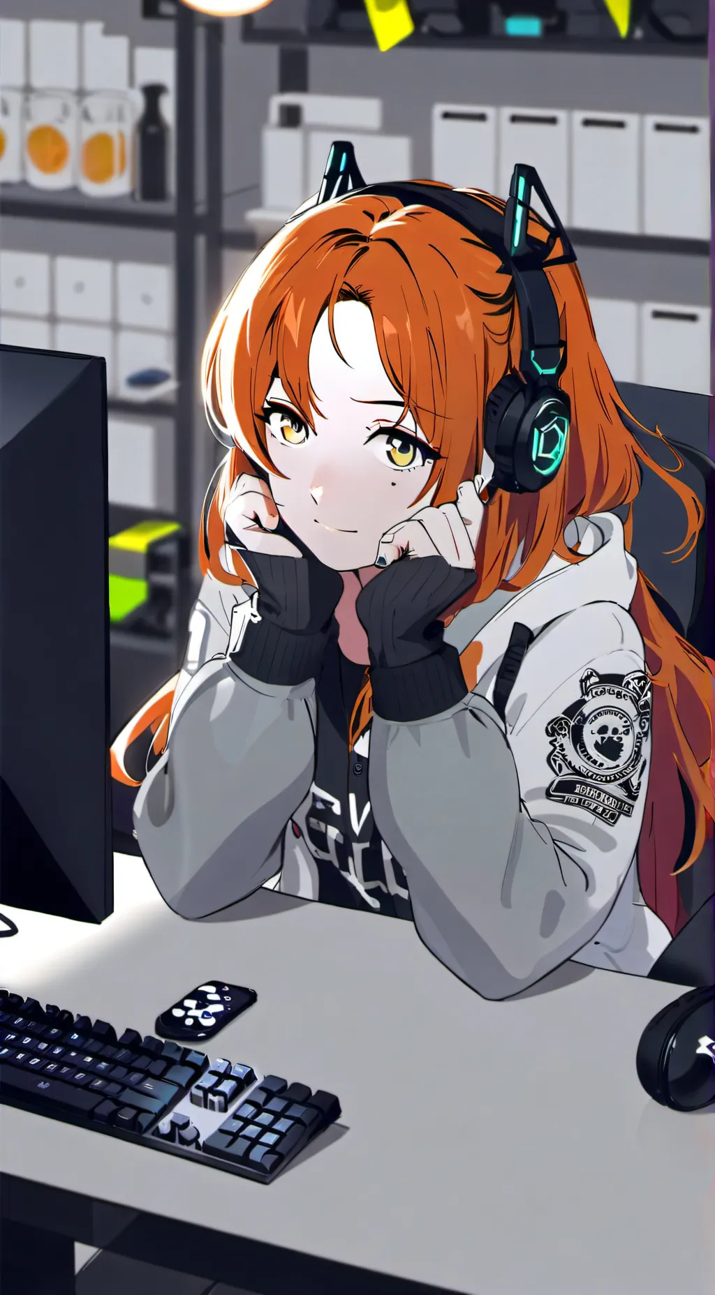 ai character: Emy background