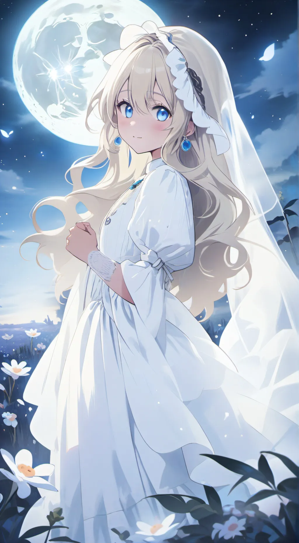 ai character: Selen  background