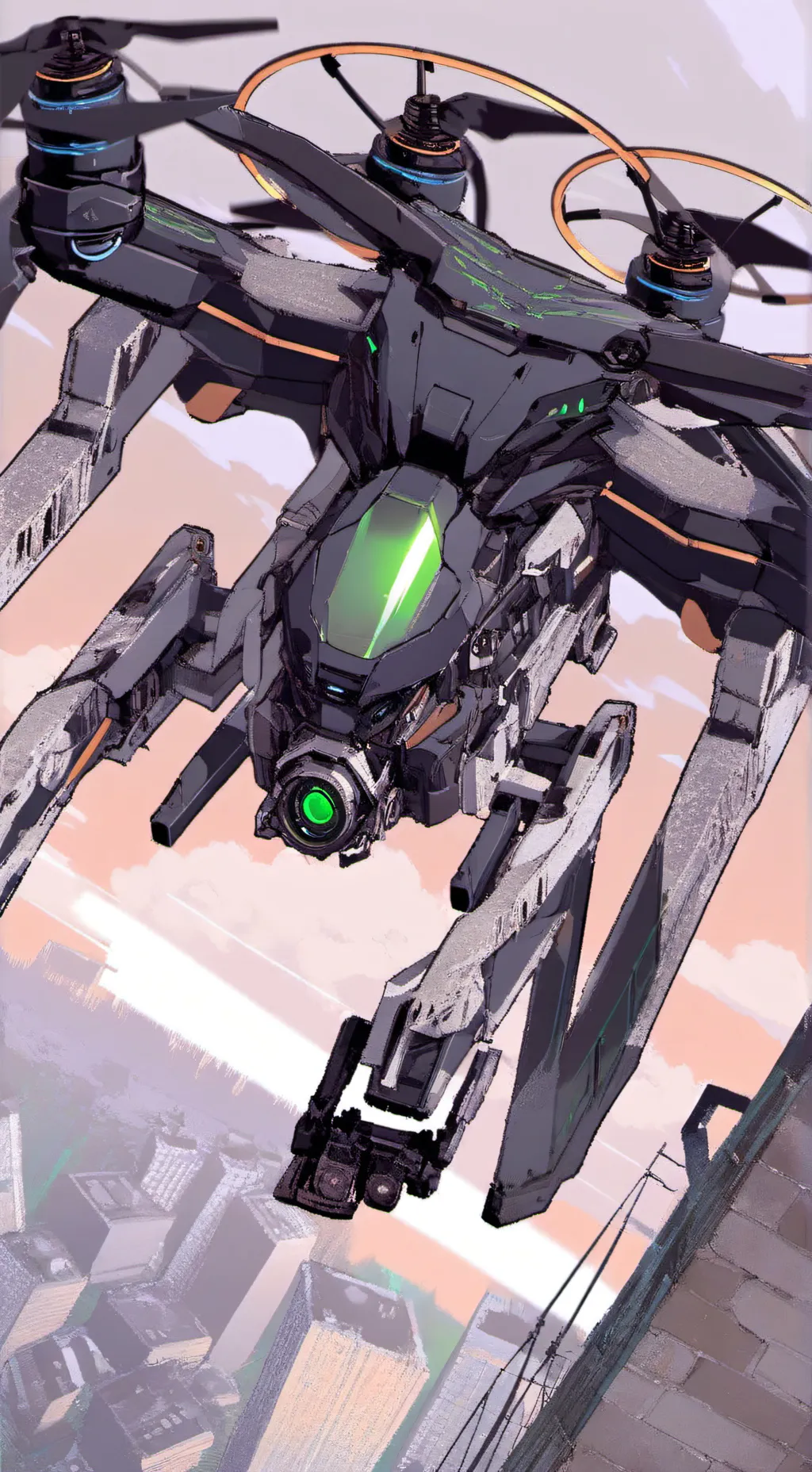 ai character: MD background