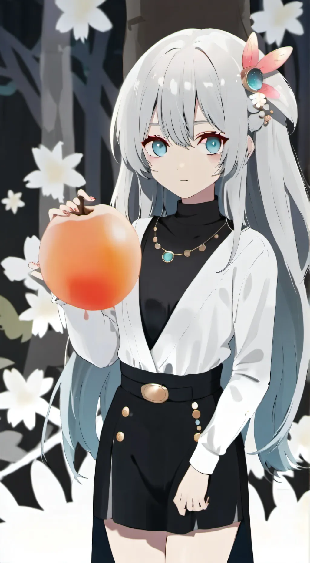 ai character: Vee and Veronica  background