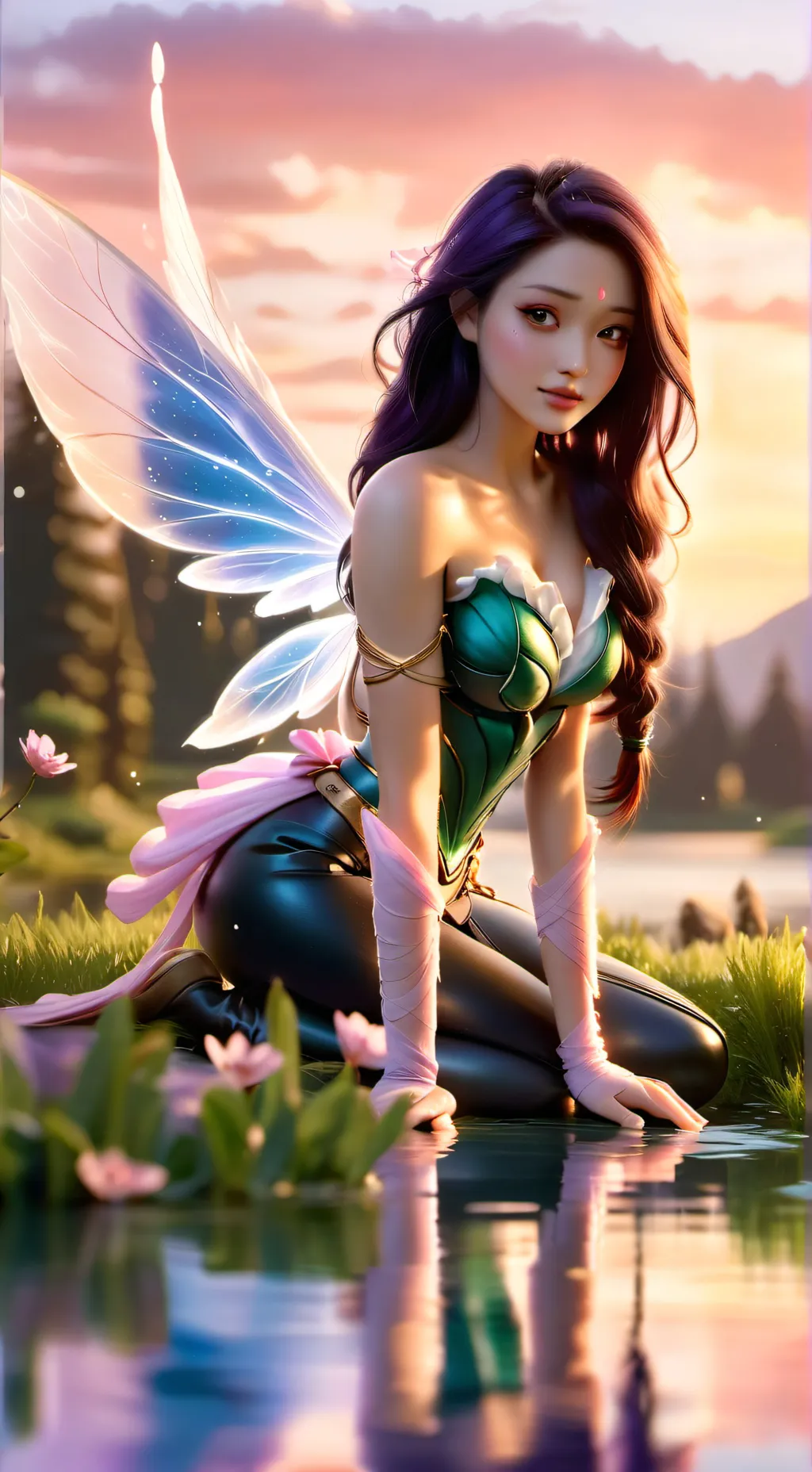 ai character: Rebecca  background