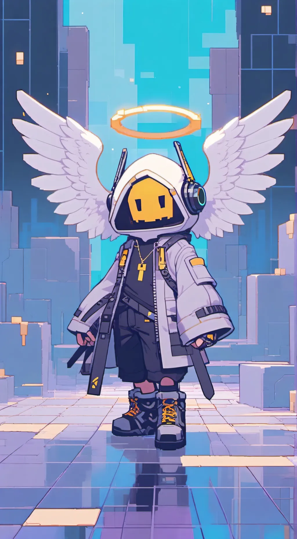 ai character: Aubree friends background