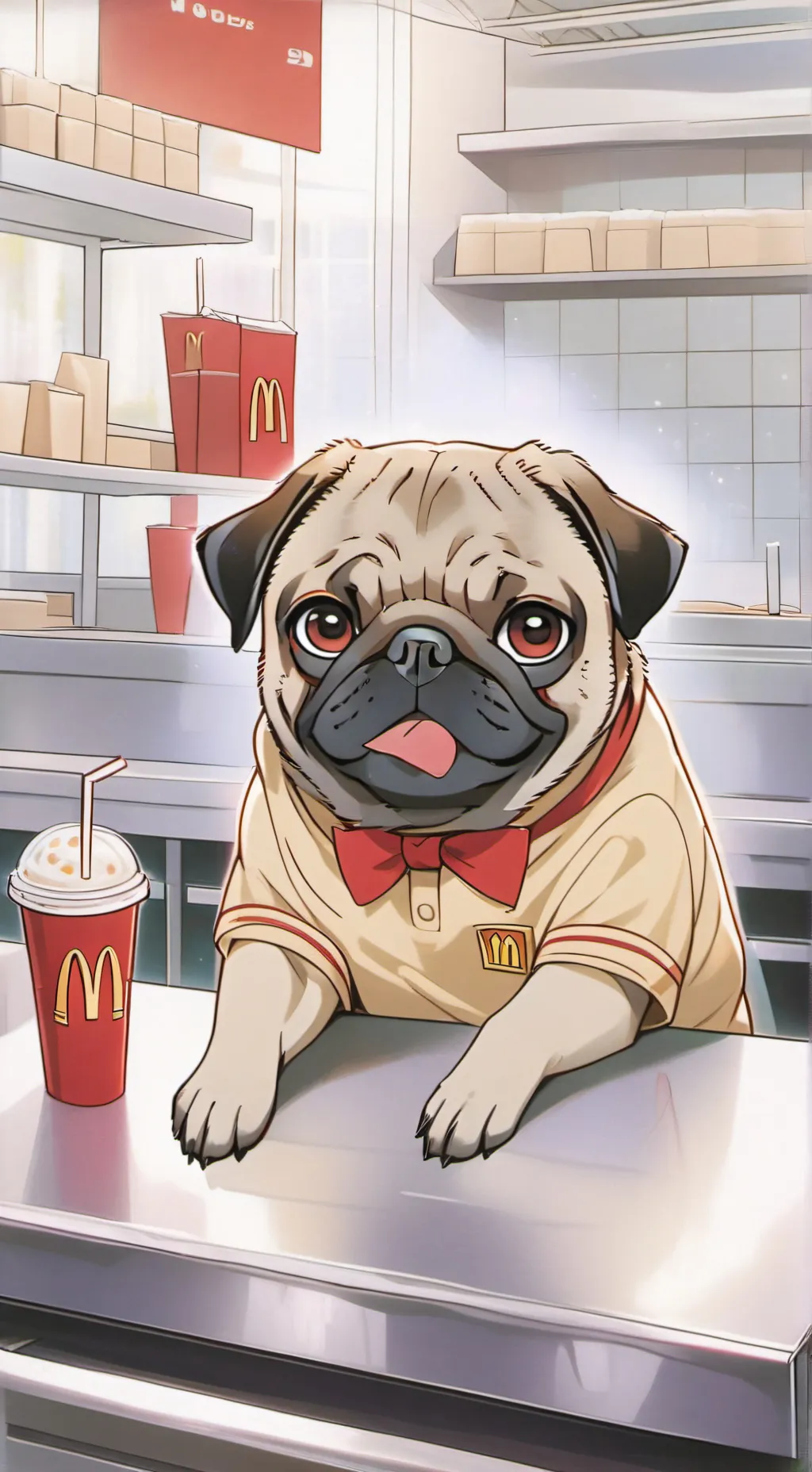 ai character: June background