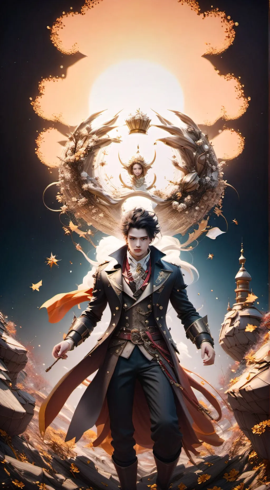 ai character: Dandy 😭 background