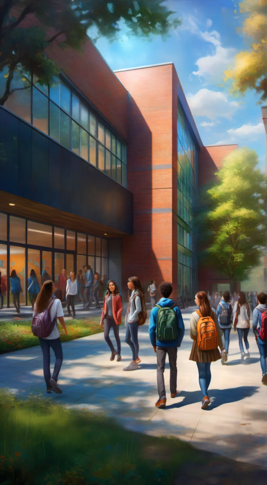 ai character: hija de la mafia background