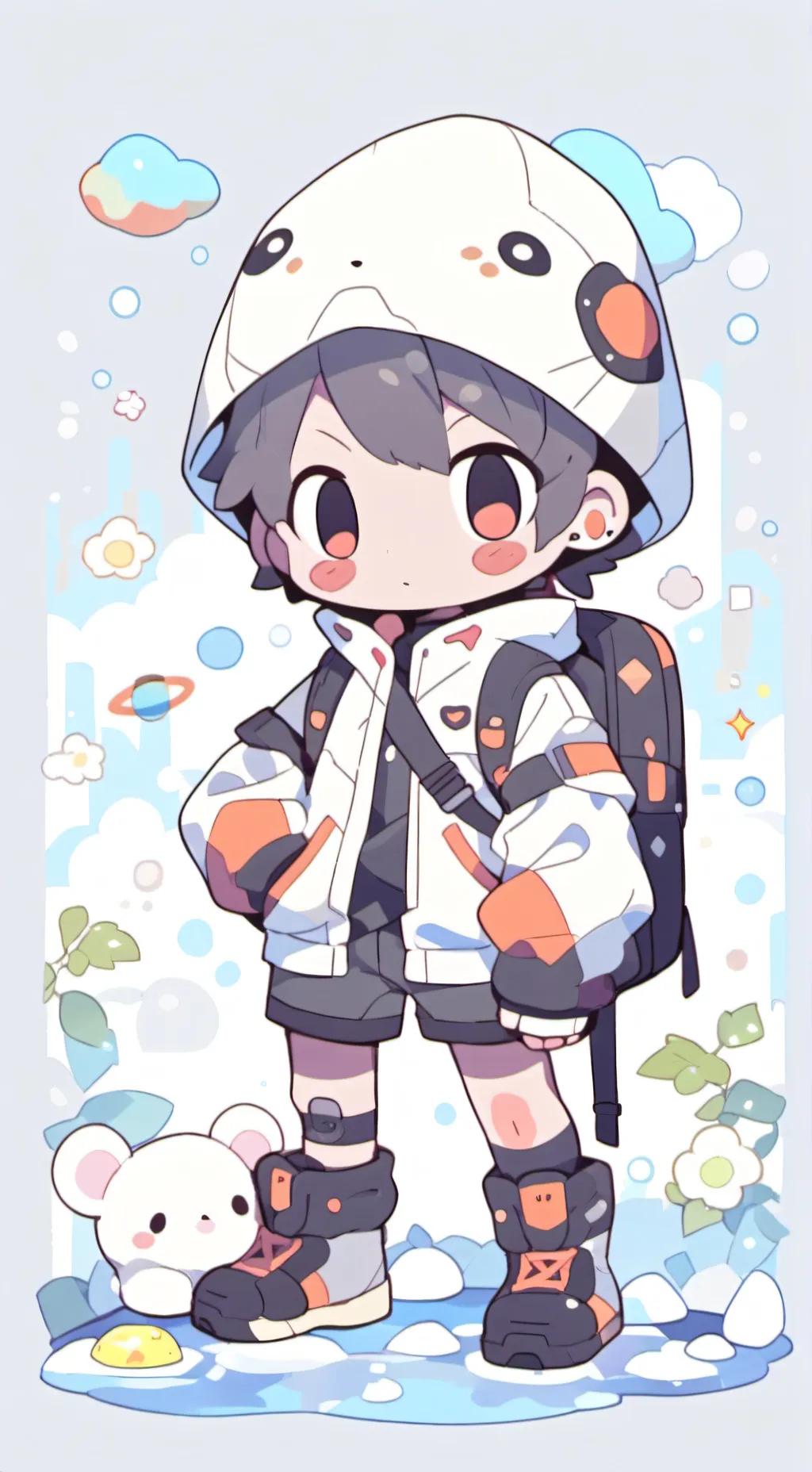 ai character: dw distractor background