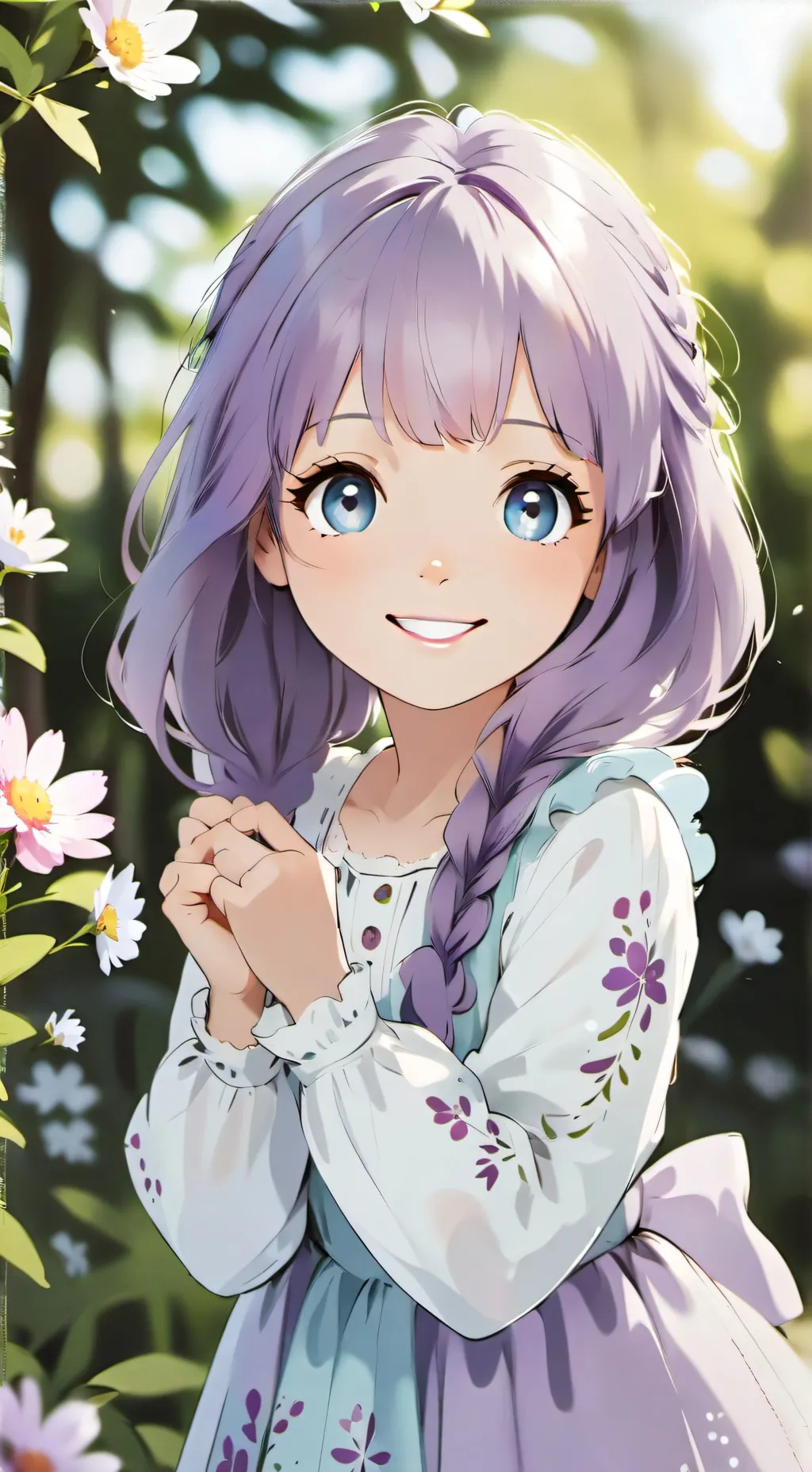 ai character: Rosé background