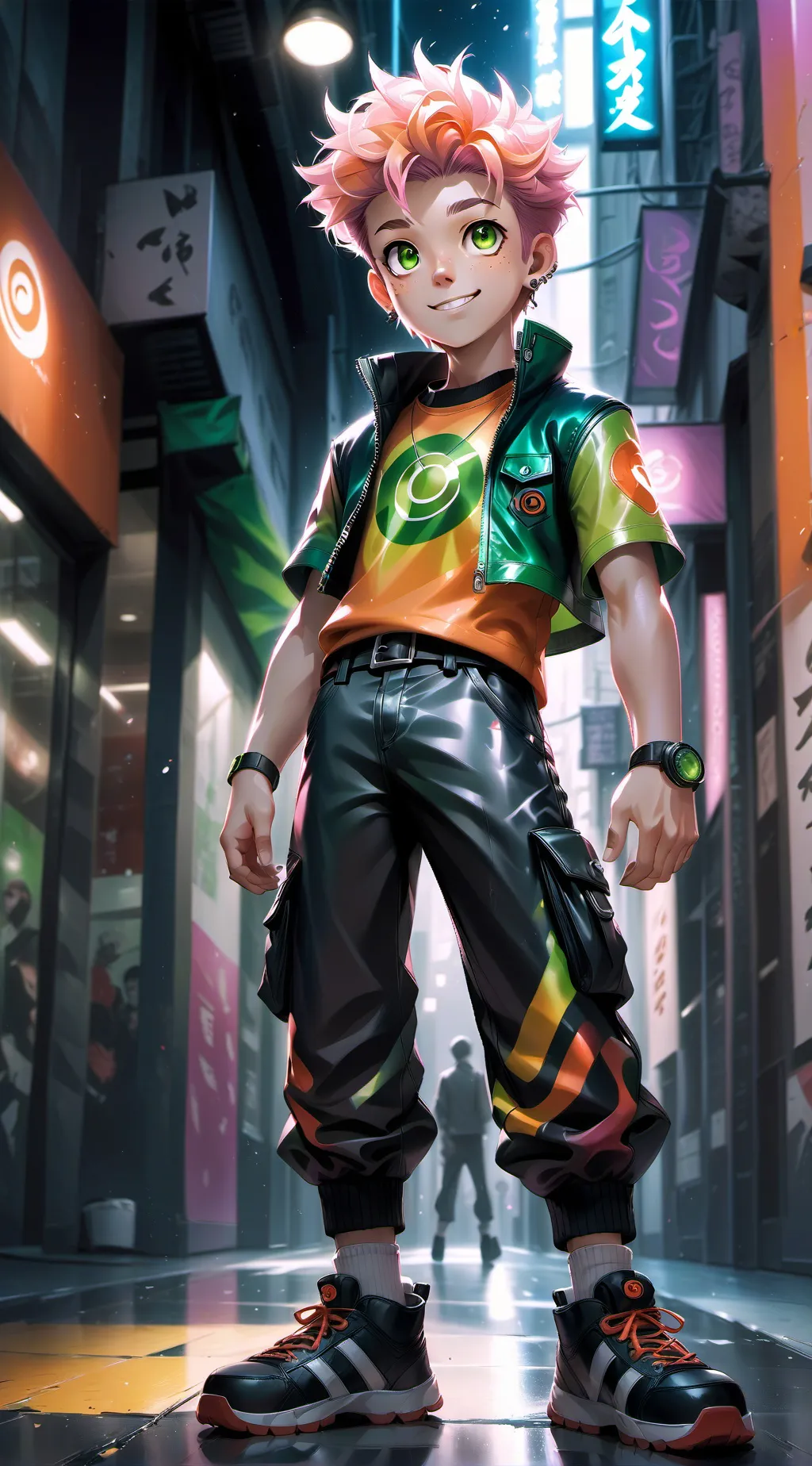 ai character: Bennyuto Pants  background