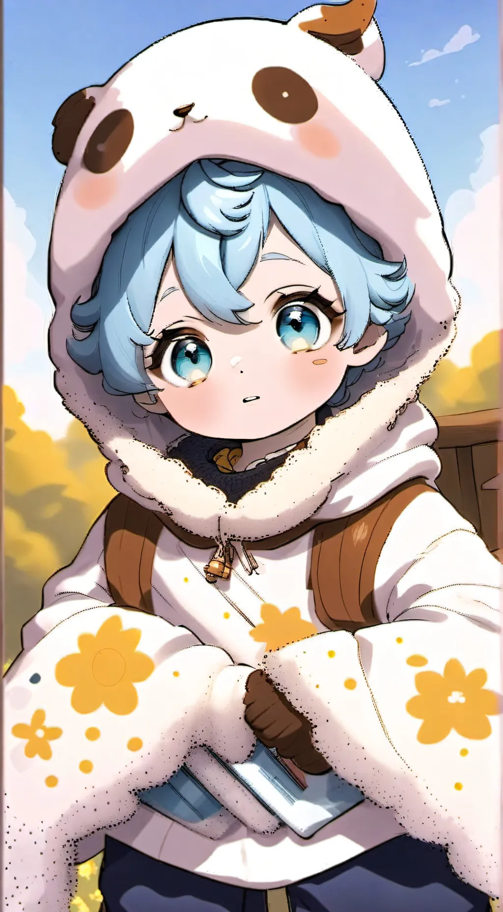 ai character: Mente bebé,crp👬 background