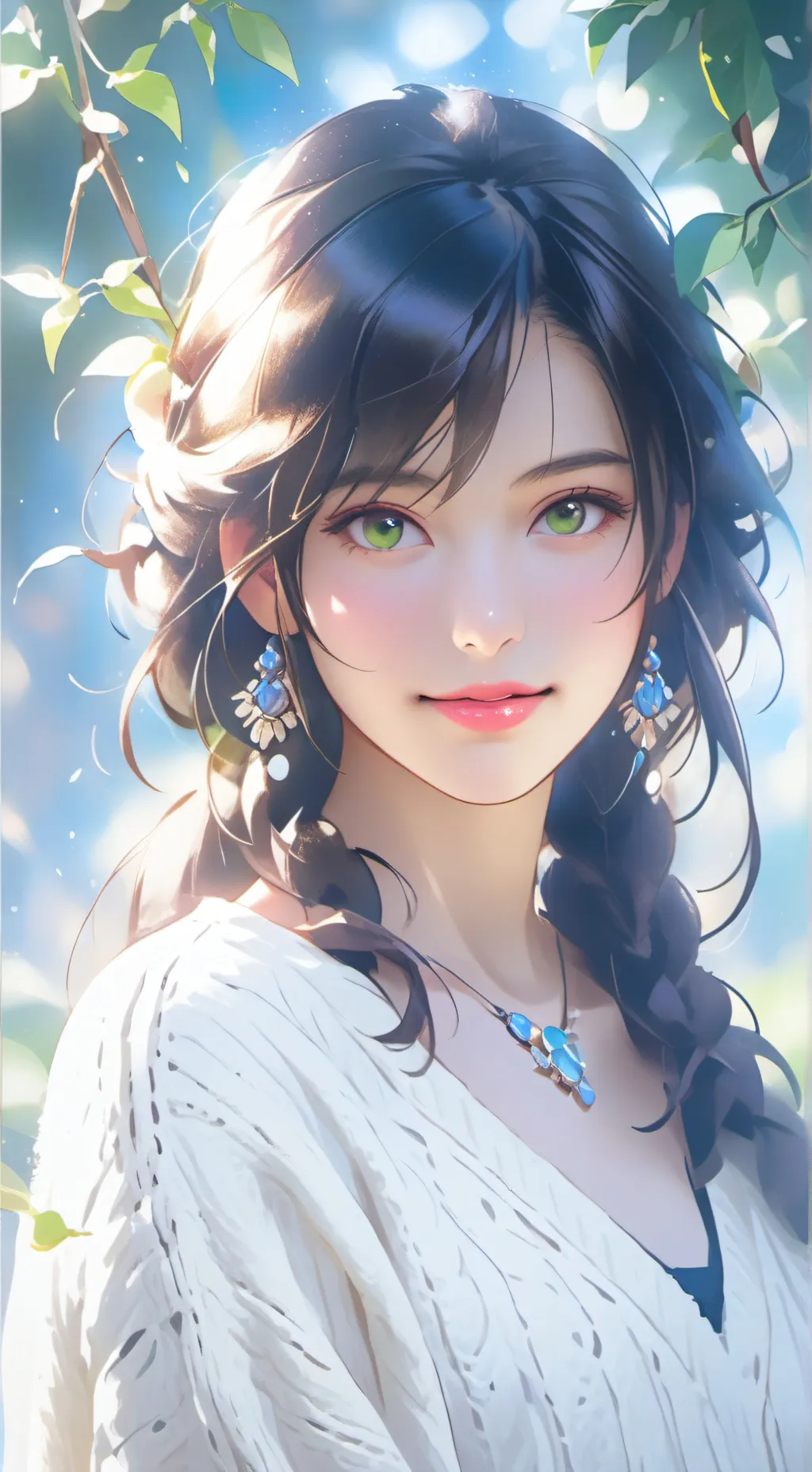 ai character: Lisa  background