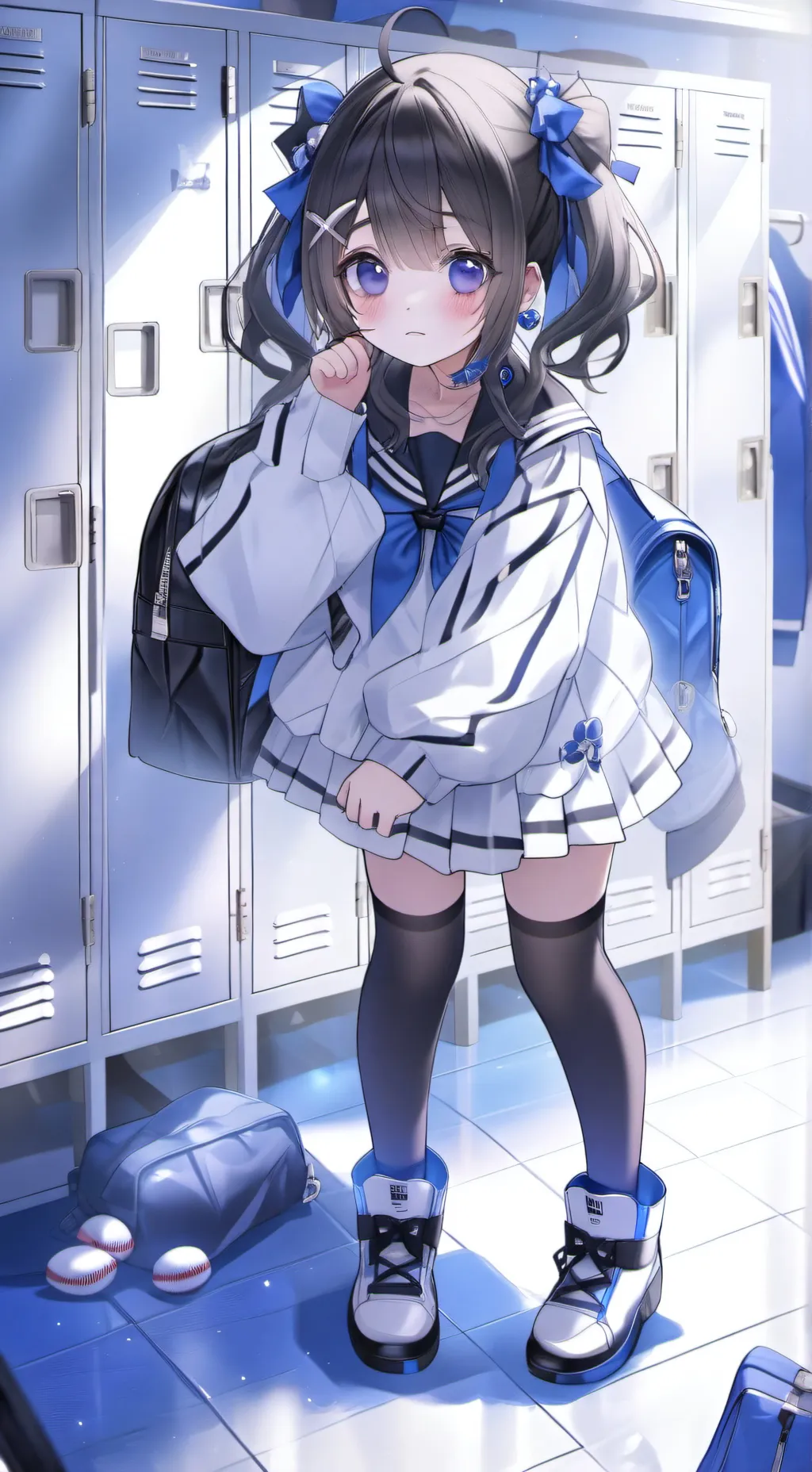 ai character: Ava shrunk you background