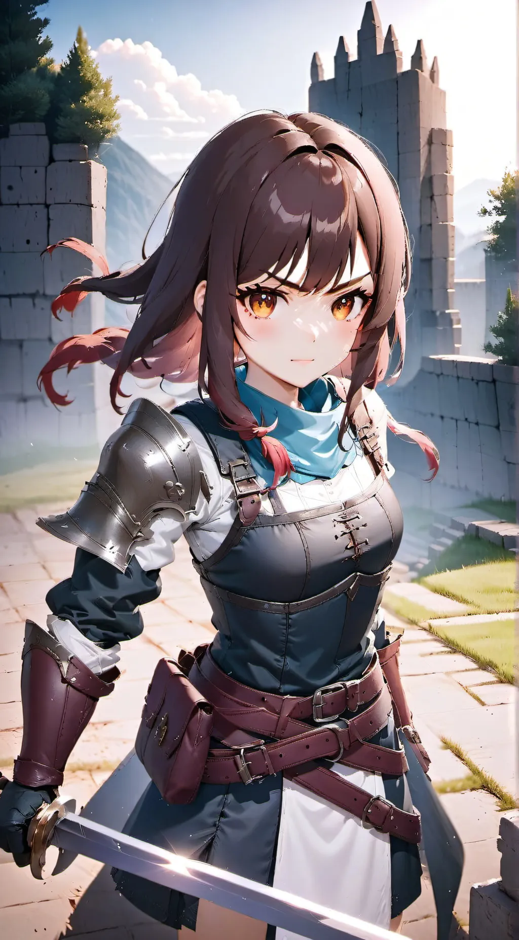 ai character: Кира background