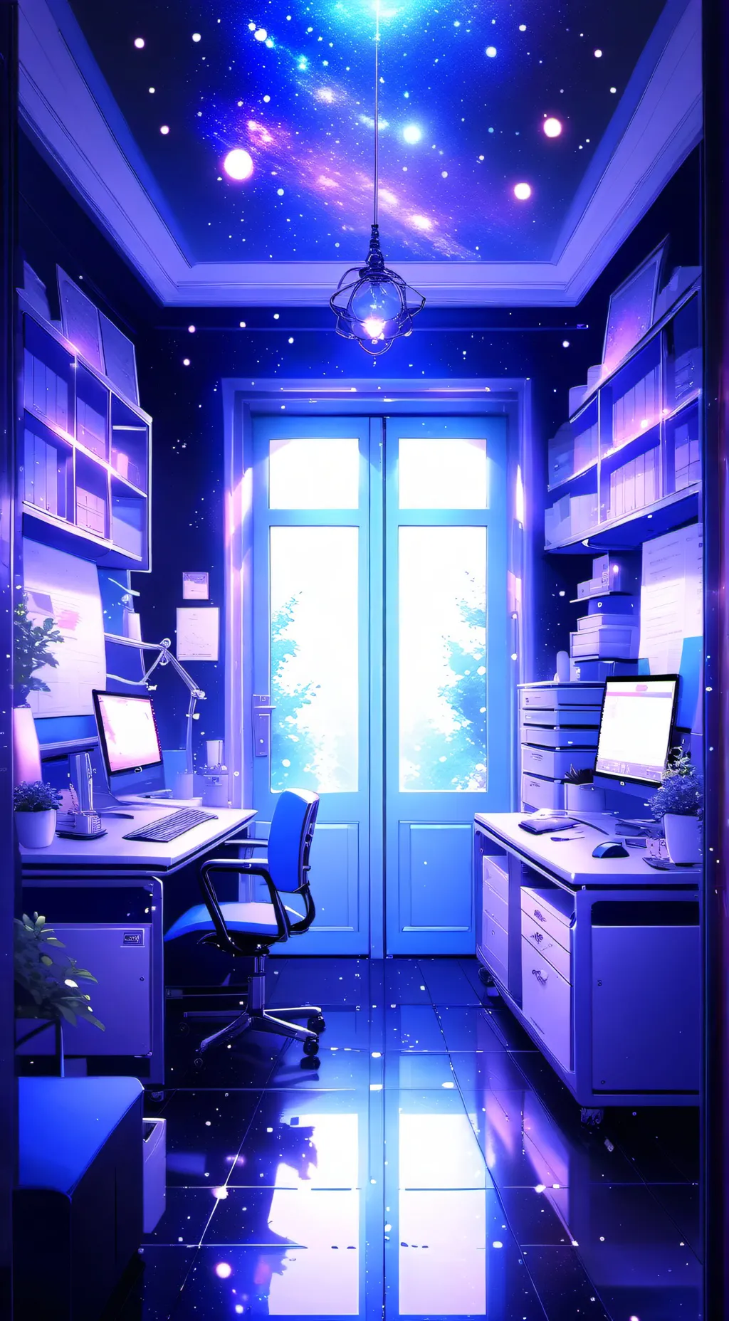 ai character: Noah and Dr.Oman background