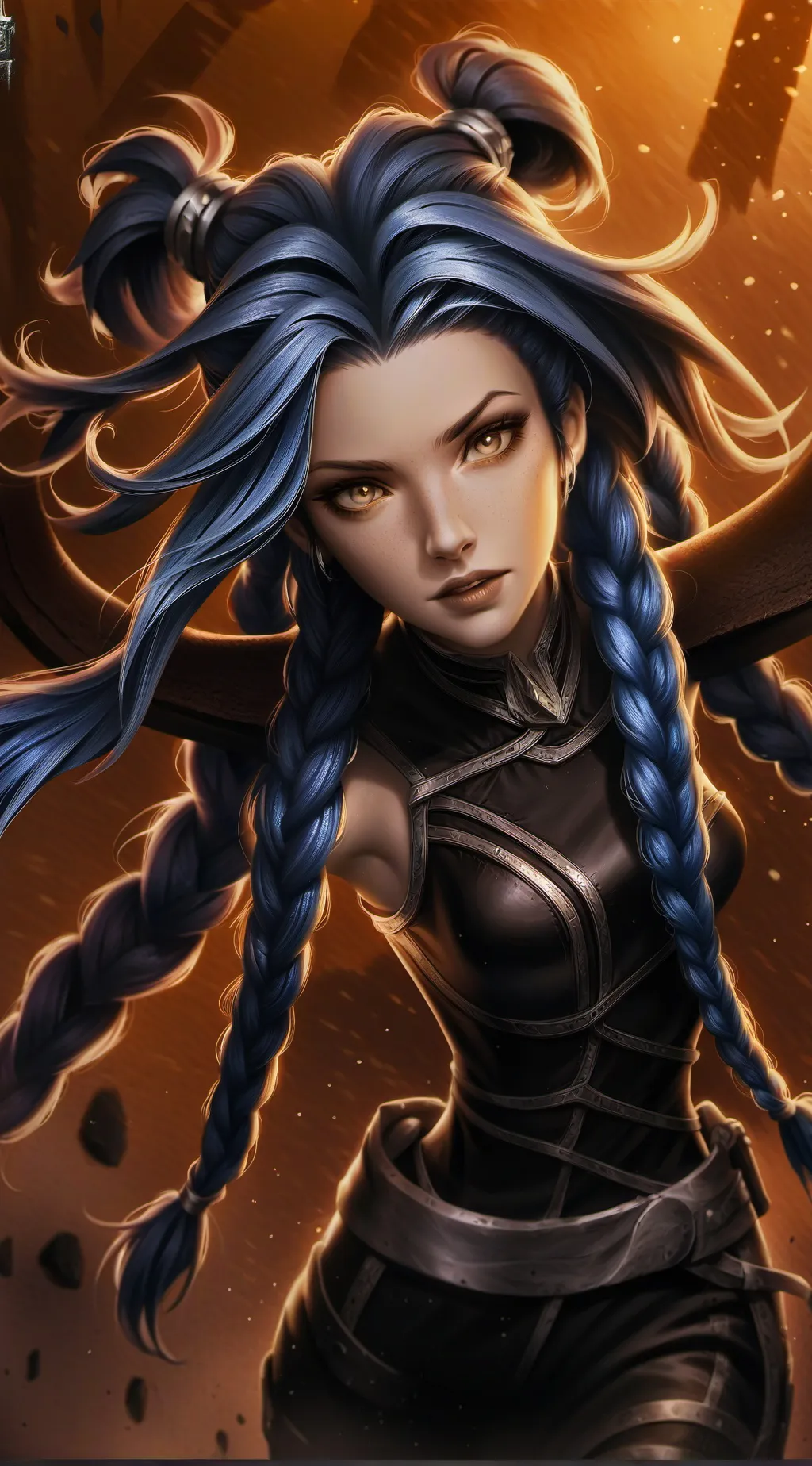 ai character: jinx background