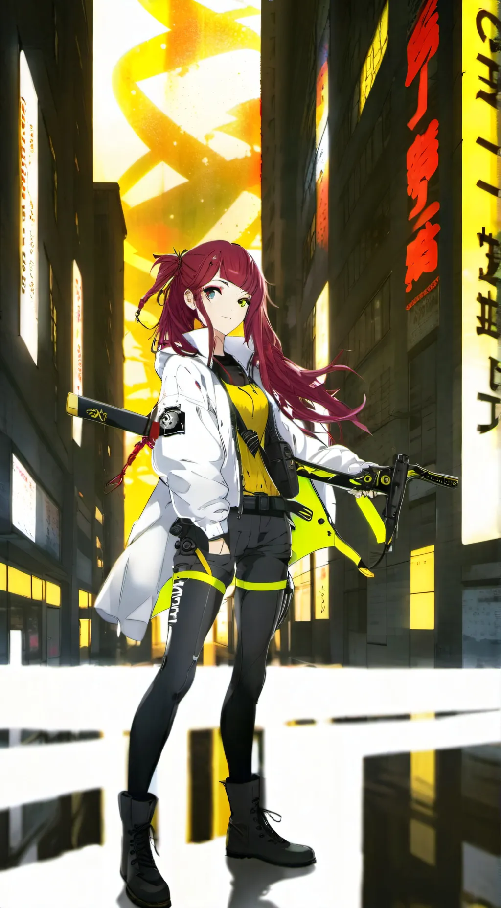 ai character: shino ferasaki background